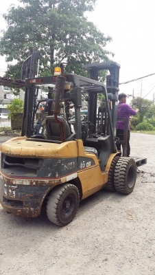 Forklift รถยกฟอร์คลิฟท์ 3.0 ตัน ยกสูง 6.0 เมตร ดีเซล ยางตันล้อคู่ Forklift รถยกฟอร์คลิฟท์ 3.0 ตัน ยกสูง 6.0 เมตร ดีเซล ยางตันล้อคู่