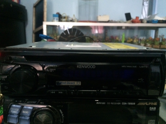 KENWOOD U373R USB IPOD MP3 CD AUX ปรีเอ้า1ชุด สภาพสวย มือ2 ญี่ปุ่น