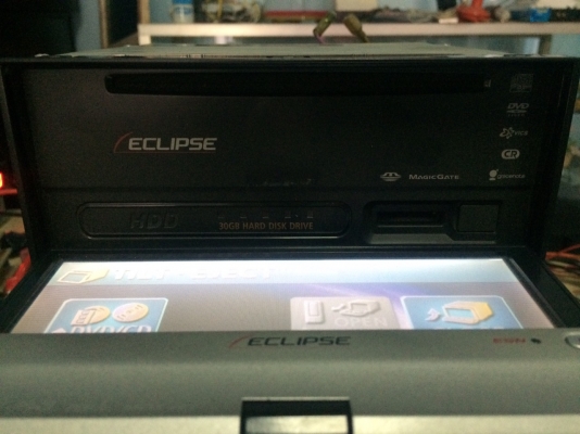ECLIPSE AVN6605HD HDD30GB DVDทุกโซน MP3 CD ปรับระดับหน้าจอ ปรีเอ้า1ชุด Made in Japan สภาพสวย มือ2 ญี่ปุ่น