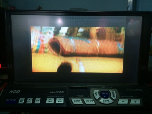 ECLIPSE AVN6605HD HDD30GB DVDทุกโซน MP3 CD ปรับระดับหน้าจอ ปรีเอ้า1ชุด Made in Japan สภาพสวย มือ2 ญี่ปุ่น