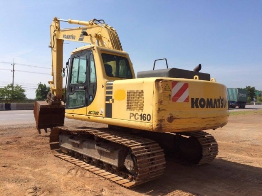 ขายรถแบคโฮ KOMATSU PC160-6 สภาพสวยพร้อมใช้งาน รถนอกนำเข้าจากญี่ปุ่น มีVDOการทำงานครับ