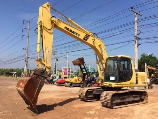 ขายรถแบคโฮ KOMATSU PC160-6 สภาพสวยพร้อมใช้งาน รถนอกนำเข้าจากญี่ปุ่น มีVDOการทำงานครับ