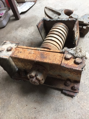 ปากนกแก้วลากของ