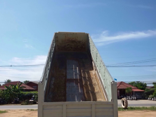 ขายรถบรรทุกสิบล้อดัมพ์ HINO 3M เครื่องเดิม 240 แรง ปี 36 กระบะดัมพ์สหะมิตร ทะเบียนพร้อม