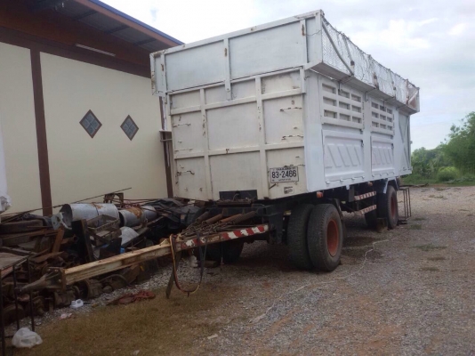 ขายลูกพ่วงสามมิตรแท้ มีชุดดัมพ์ ลูก 2 เพลา ทะเบียนพร้อม