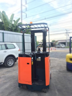 ขายรถโฟล์คลิฟท์ไฟฟ้ายืนขับ TOYOTA 7FBR13-500P ยกได้ 1.3 ตัน ยกสูง 5 เมตร แบตดีมาก 094-4267888 จะเด็ด