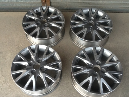 ขายแม็กขอบ 15 4รู100 ครบชุด 4วง