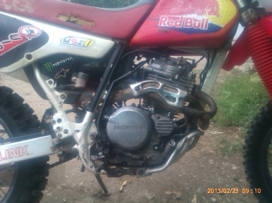 ขาย XR 250 CC ถังพลาสติกตัวแข่งเครื่องแรง