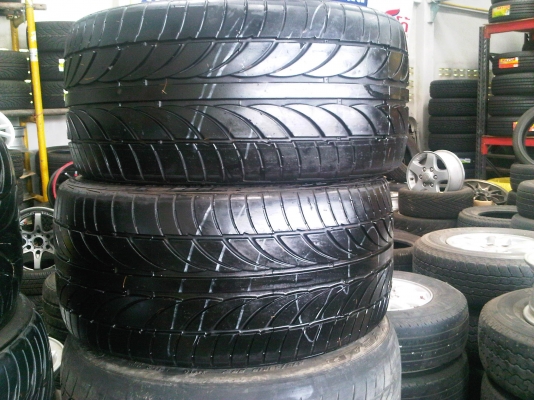 ขายยางACHILES265-35-18ปี12 1คู่ ถูกๆ ดอกเต็ม90เปอเซน