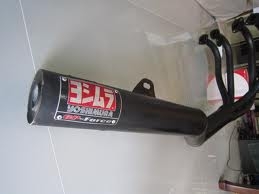 ขายท่อ Yoshimura ใส่ Cb400  ยกยวง สีดำด้าน ไม่มีเพลท