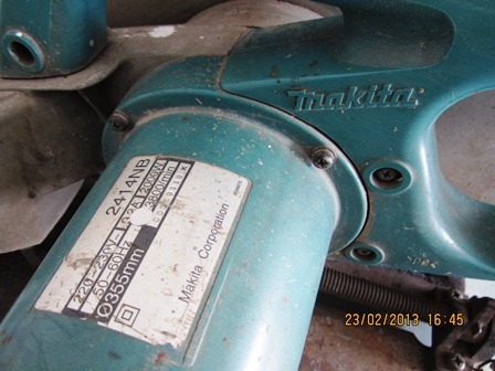 เครื่องตัดไฟเบอร์ Makita รุ่น2414NB 14นิ้ว สภาพดี ราคาถูกๆ