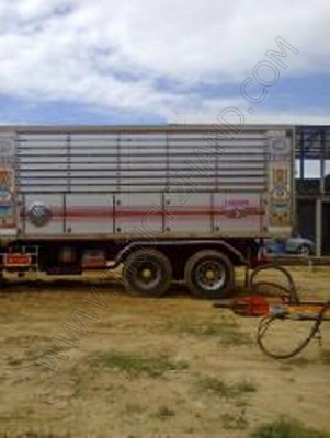 รถบรรทุกพ่วงดั๊มพ์ แม่-ลูก ยี่ห้อ ISUZU 320 แรงม้า