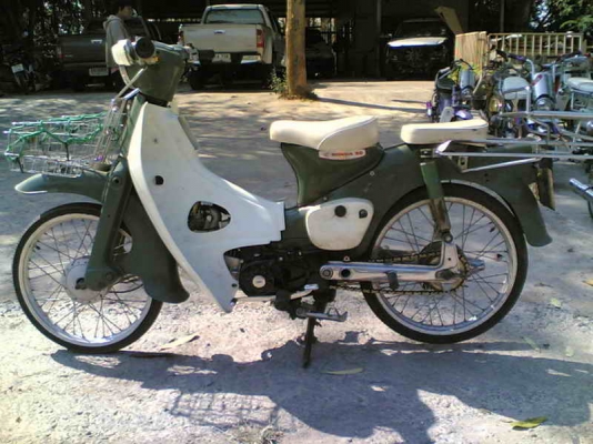 ขาย C50 ถังแยกเครื่อง LF125 เอกสารเครื่องพร้อมออกใบซื้อขายให้โครงไม่ผุเครื่องดี