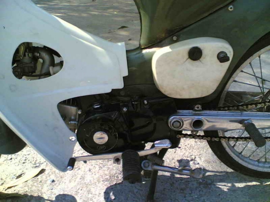 ขาย C50 ถังแยกเครื่อง LF125 เอกสารเครื่องพร้อมออกใบซื้อขายให้โครงไม่ผุเครื่องดี