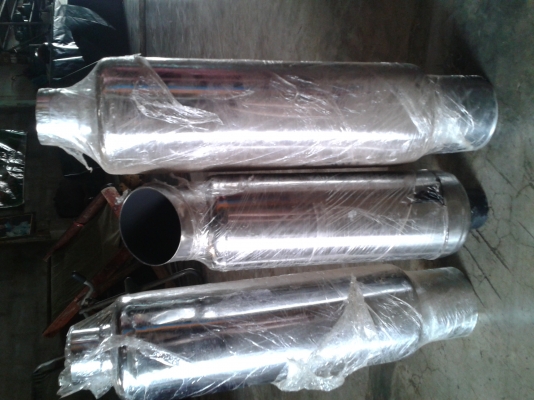 ปลายท่อไอเสีย กระบะ 800 บาท งานชุปเลส