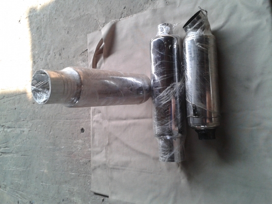 ปลายท่อไอเสีย กระบะ 800 บาท งานชุปเลส