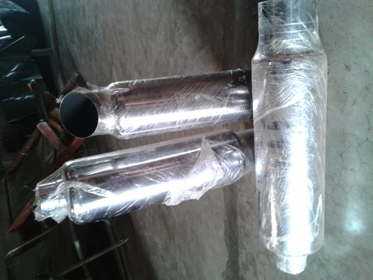 ปลายท่อไอเสีย กระบะ 800 บาท งานชุปเลส