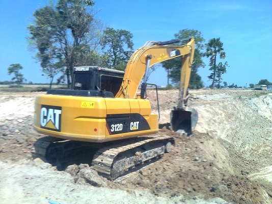 ขายรถแบคโฮ CAT 312B เอกสารพร้อมจดทะเบียน