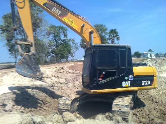 ขายรถแบคโฮ CAT 312B เอกสารพร้อมจดทะเบียน