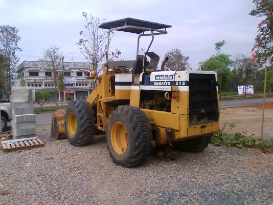 ขายด่วน..รถตัก KOMATSU 515 รถสวยตลอดคัน ตักแรง ได้งานไว ประหยัดน้ำมันเกินคุ้ม.