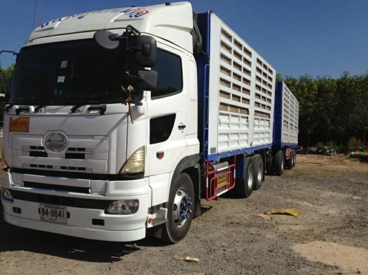 ขาย HINO  ปี255 พ่วงแม่ลูกรถสวยใหม่มาก