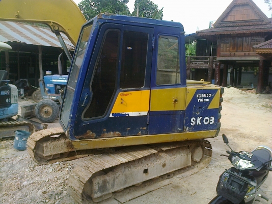 แบคโฮSK03 มาร์คทู รถสภาพดี