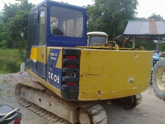 แบคโฮSK03 มาร์คทู รถสภาพดี