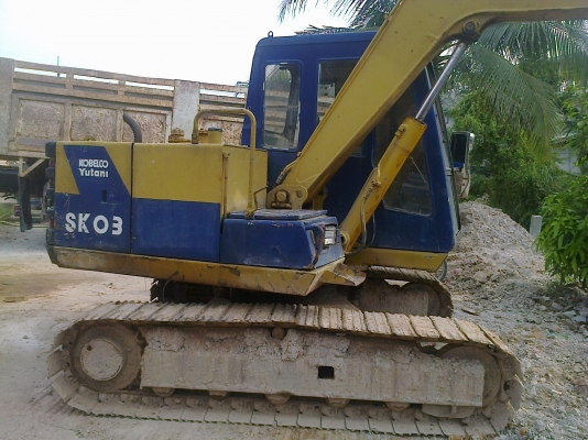 แบคโฮSK03 มาร์คทู รถสภาพดี