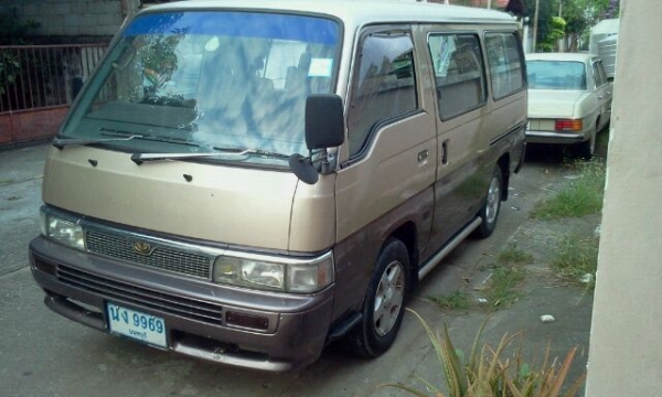 ขาย รถตู้ ตัวนอก NISSAN TD27 พาวเวอร์ กระจกไฟฟ้า ปี 1998 ราคาพิเศษ