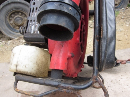 ขาย-พัดลม สำหรับดูดขี้เลื่อยไม้ SHINDAIWA เครื่องยนต์เบนซิน มือสองเก่าจากญี่ปุ่น