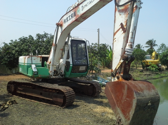 ขายด่่วน HITACHI EX120-2 เก่าญี่ปุ่น100 \%ทำสีใหม่แล้วจ้า นำเข้าเองจากญี่ปุ่น สภาพสวย จริง ๆๆ นะ ขายด่่วน HITACHI EX120-2 เก่าญี่ปุ่น100 \%ทำสีใหม่แล้วจ้า นำเข้าเองจากญี่ปุ่น สภาพสวย จริง ๆๆ นะ