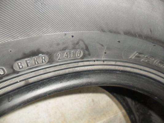 ยาง 265/60R18 ปี10