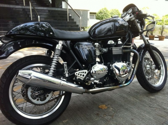 Triumph thruxton ปี08 รถศูนย์--ลดราคาแล้ว