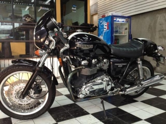 Triumph thruxton ปี08 รถศูนย์--ลดราคาแล้ว