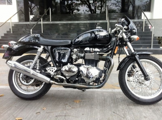 Triumph thruxton ปี08 รถศูนย์--ลดราคาแล้ว
