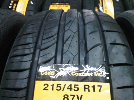 ยางใหม่ปี 13 ขนาด 215-45 R17 ยางใหม่ปี 13 ขนาด 215-45 R17