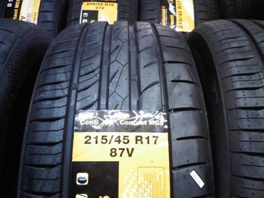ยางใหม่ปี 13 ขนาด 215-45 R17 ยางใหม่ปี 13 ขนาด 215-45 R17