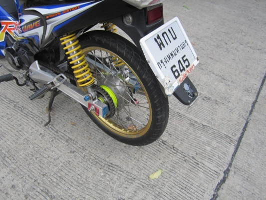 ขายด่วน wave125Rปี47สตาทมือรถบ้านเครื่องพอได้เดิมๆชุดโอนครบ