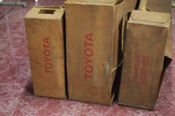 -กันชนหลังบิ๊ก toyota tt141  ได้ใหม่แกะกล่องแท้