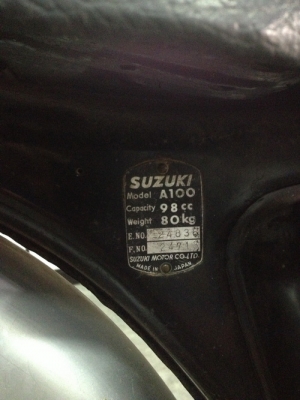 ขาย Suzuki - A100 M1 เดิมๆ แห้งๆ แท้ทั้งคัน