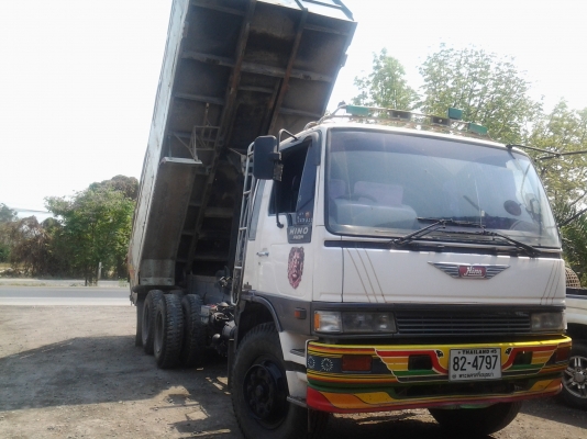 HINO FM 3H 195 Hp ดัมพ์เหล็กสวยๆมาแล้ว (ทึมงานรถคุณภาพ)