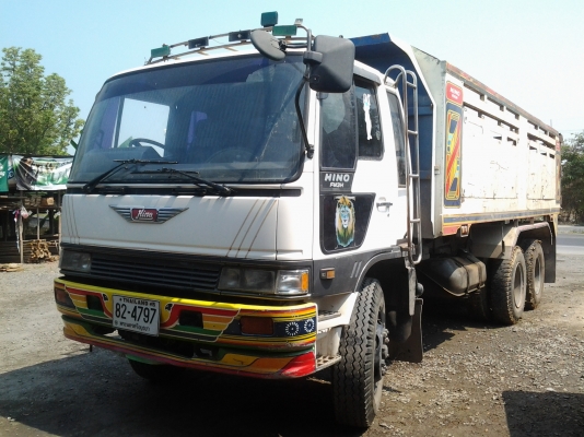 HINO FM 3H 195 Hp ดัมพ์เหล็กสวยๆมาแล้ว (ทึมงานรถคุณภาพ)
