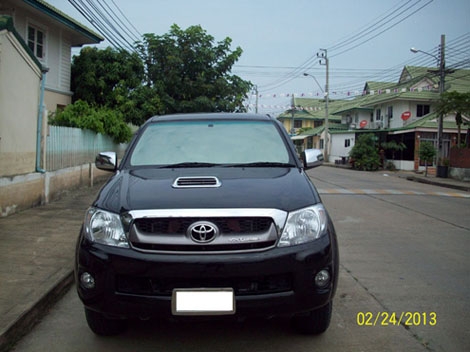 ขายรถกระบะ Vigo 2.5 Pre Vn turbo 2010 สีดำ