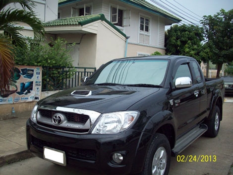 ขายรถกระบะ Vigo 2.5 Pre Vn turbo 2010 สีดำ ขายรถกระบะ Vigo 2.5 Pre Vn turbo 2010 สีดำ