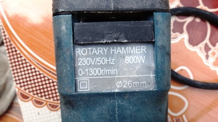 สว่านโรตารี่3ระบบBOZZรุ่นBOZ-26QCC สภาพใหม่ ราคาถูกๆ สว่านโรตารี่3ระบบBOZZรุ่นBOZ-26QCC สภาพใหม่ ราคาถูกๆ