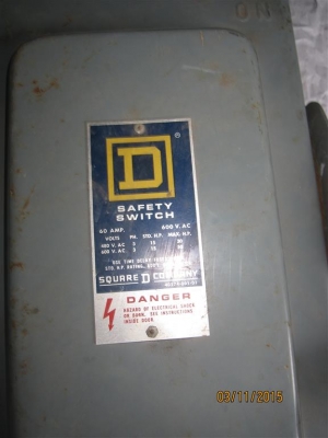 คัทเอาท์ SQUARE D Made IN U.S.A. แท้ ตัวใหญ่