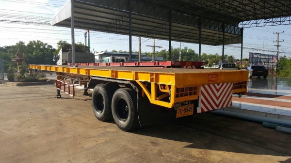 ขายหางเทนเลอร์ 12 เมตร 2 เพลา เอกสารเล่มทะเบียนครบพร้อมโอน ราคาต่อรองได้