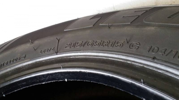 ยาง 215 65 15 bridgestone LEO 627 ชุดล่ะ 4.800