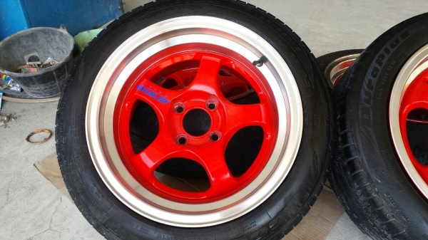 ล้อ S1 ขอบ 15 4รู พร้อมยางชุดล่ะ 8900