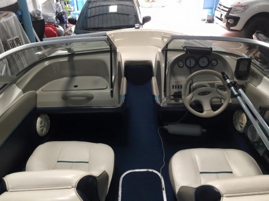 ขายเรือ!!  Bay Liner 16 ฟุต เครื่องยนต์ yamaha 80 แรง 4จังหวะ serviceเรียบร้อย เพียง 395,000